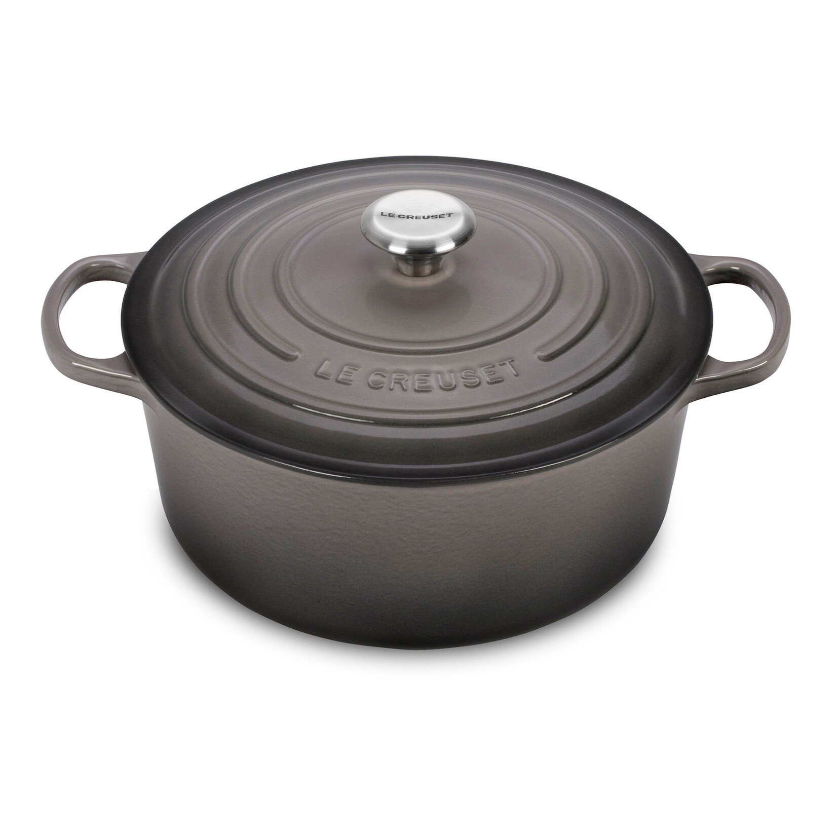 Le Creuset Signature Round Dutch Oven - Oyster, 9 qt. | Le Creuset