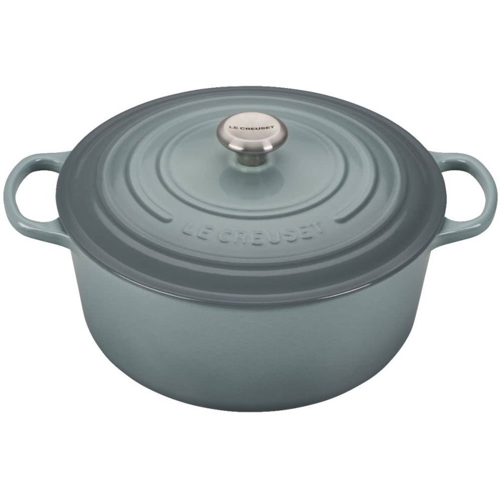 Le Creuset Signature Round Dutch Oven - Sea Salt, 9 qt. | Le Creuset