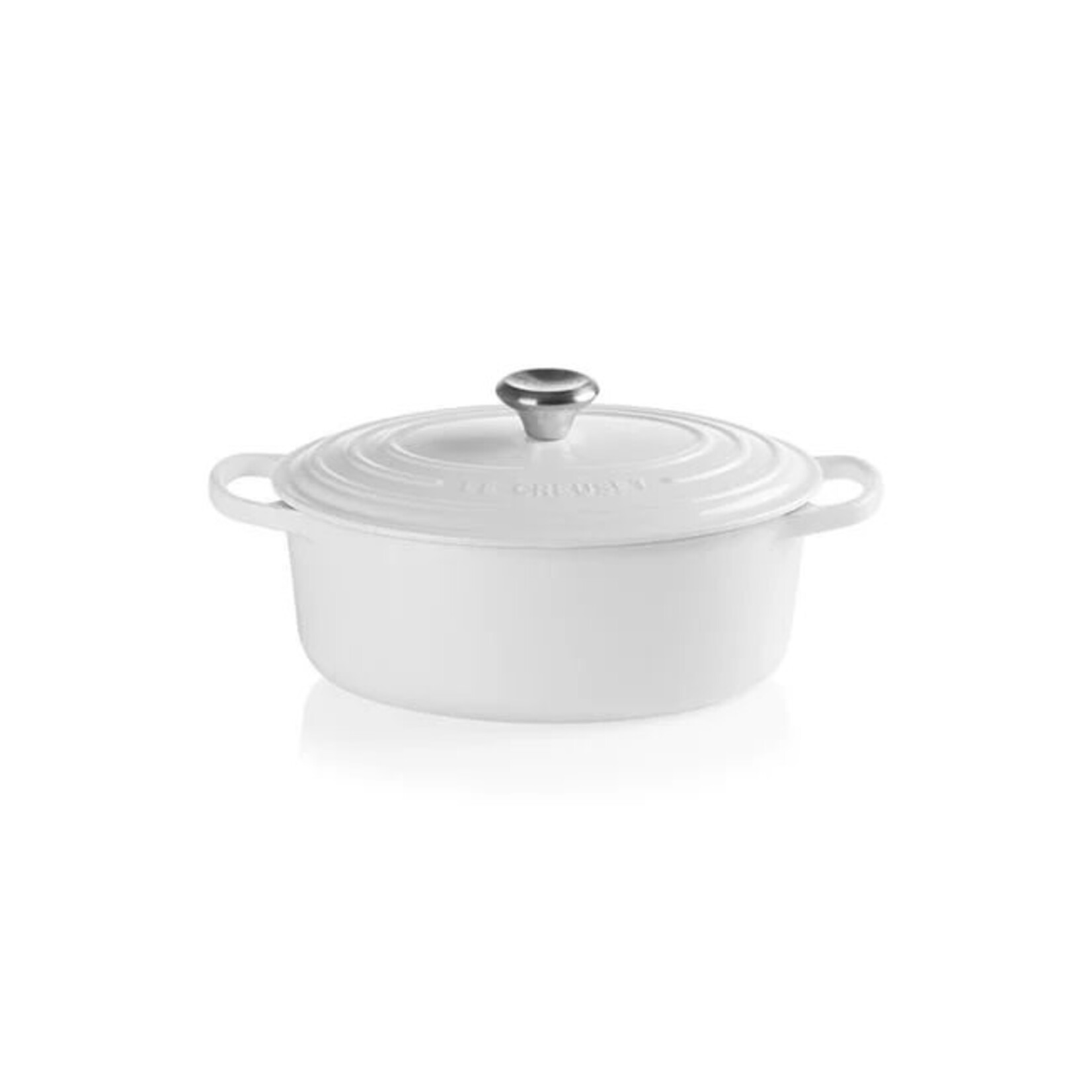 Le Creuset Signature Oval Dutch Oven - White, 2.75 qt. | Le Creuset