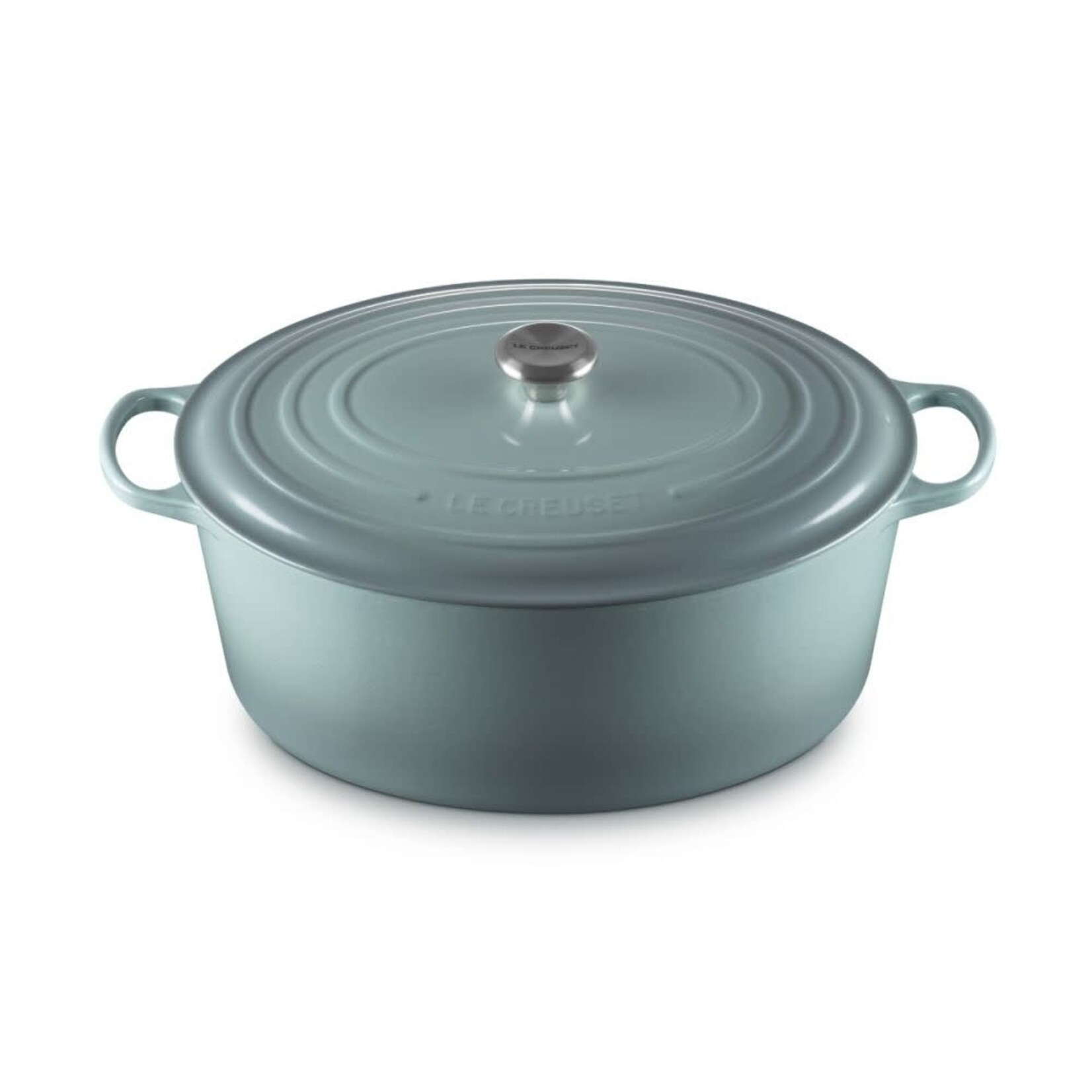 Le Creuset Signature Oval Dutch Oven - Sea Salt, 15.5 qt. | Le Creuset
