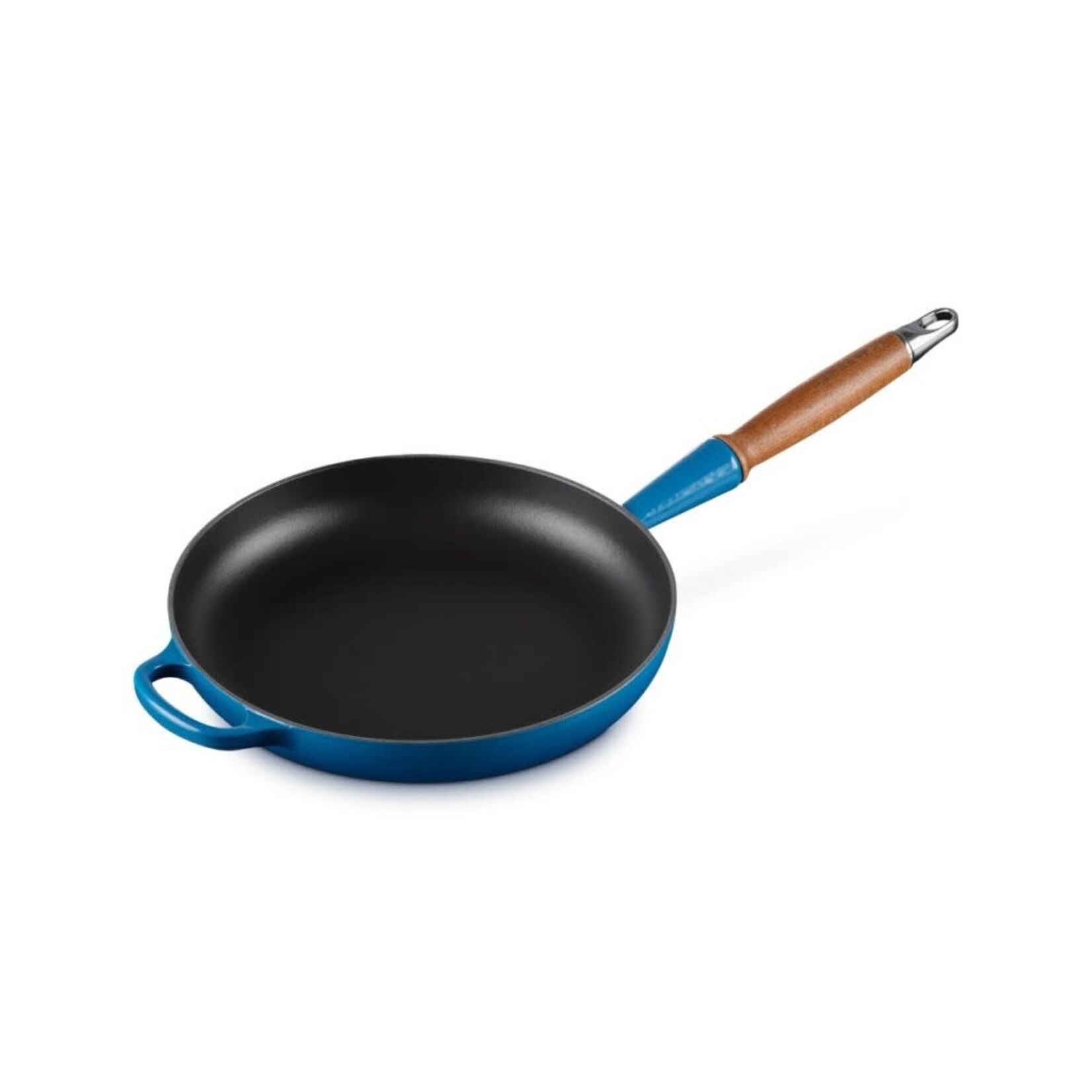 Le Creuset Signature Round Fry Pan 10.25 In Wood Handle Marseille, 10.25 in | Le Creuset