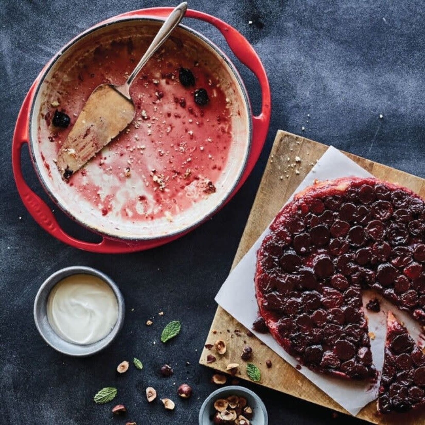 Le Creuset Heritage Tarte Tatin Dish - Cerise, 2 qt. (9.75" diameter) | Le Creuset