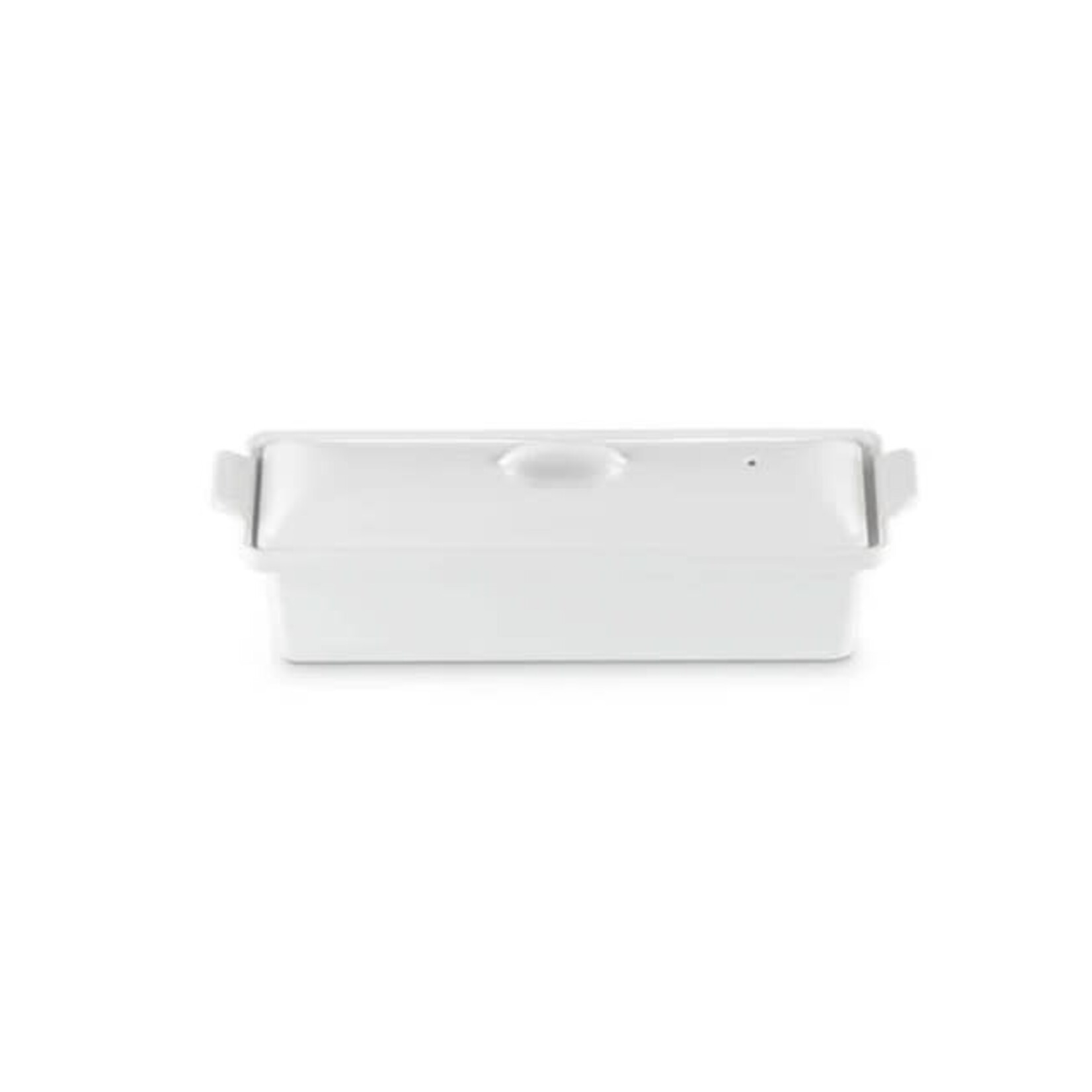 Le Creuset Traditional Rectangular Pate Terrine - White, 2 qt. | Le Creuset