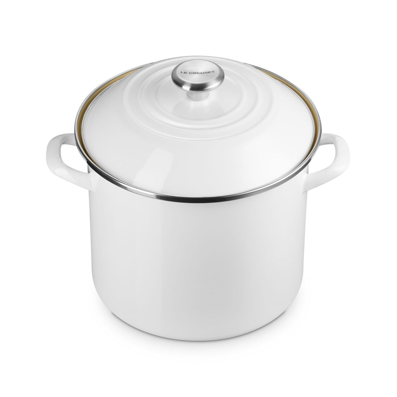 Le Creuset Stockpot - White, 10 qt. | Le Creuset
