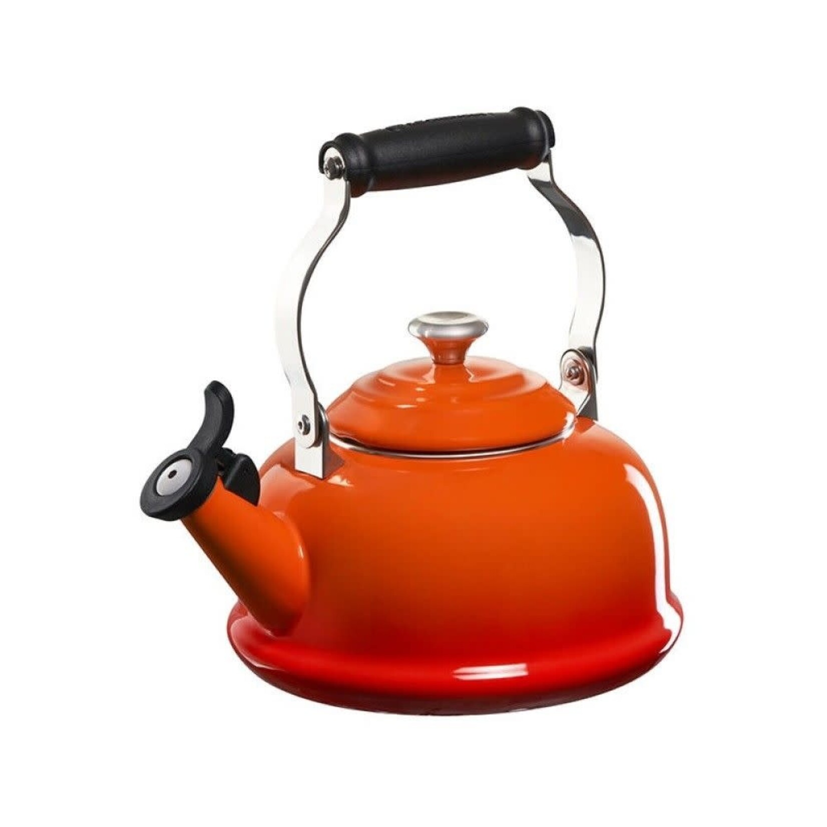 Le Creuset Whistling Kettle - Flame w/ SS Knob, 1.7 qt. | Le Creuset