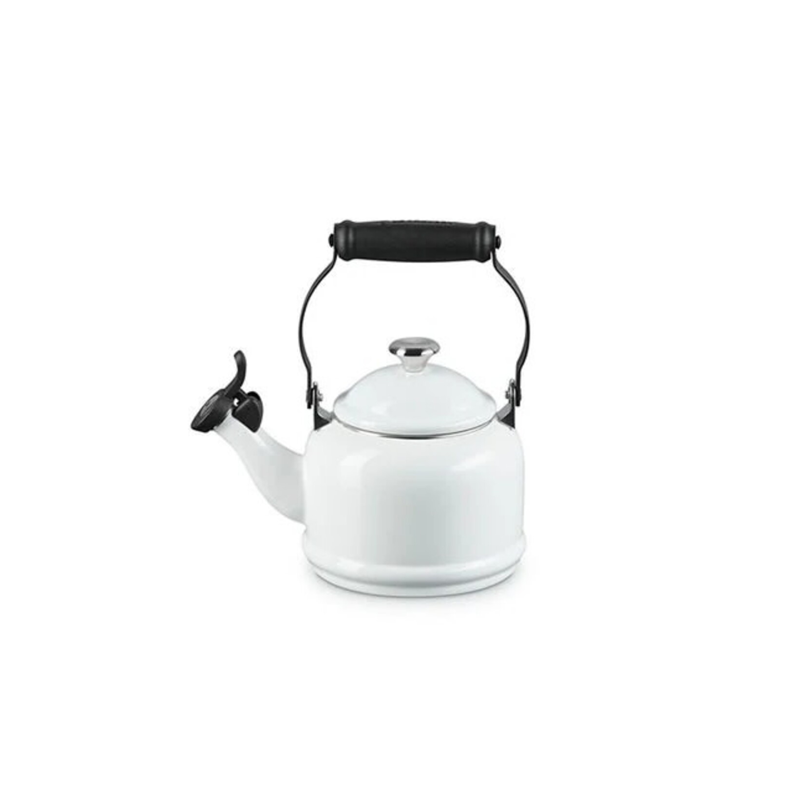 Le Creuset Demi Kettle - White w/ SS Knob, 1.25 qt. | Le Creuset