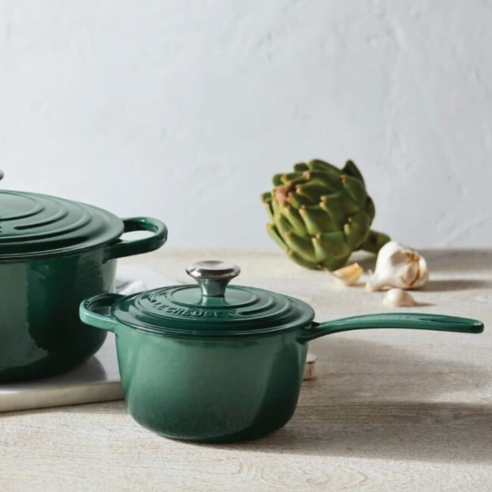 Le Creuset Saucepan with Lid & Helper Handle 4 qt. | Le Creuset