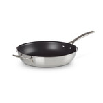 Le Creuset Classic Stainless Steel NS Fry Pan, 12" | Le Creuset