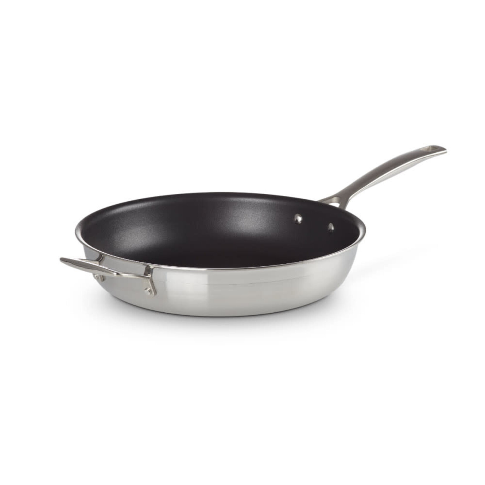 Le Creuset Classic Stainless Steel NS Fry Pan, 12" | Le Creuset