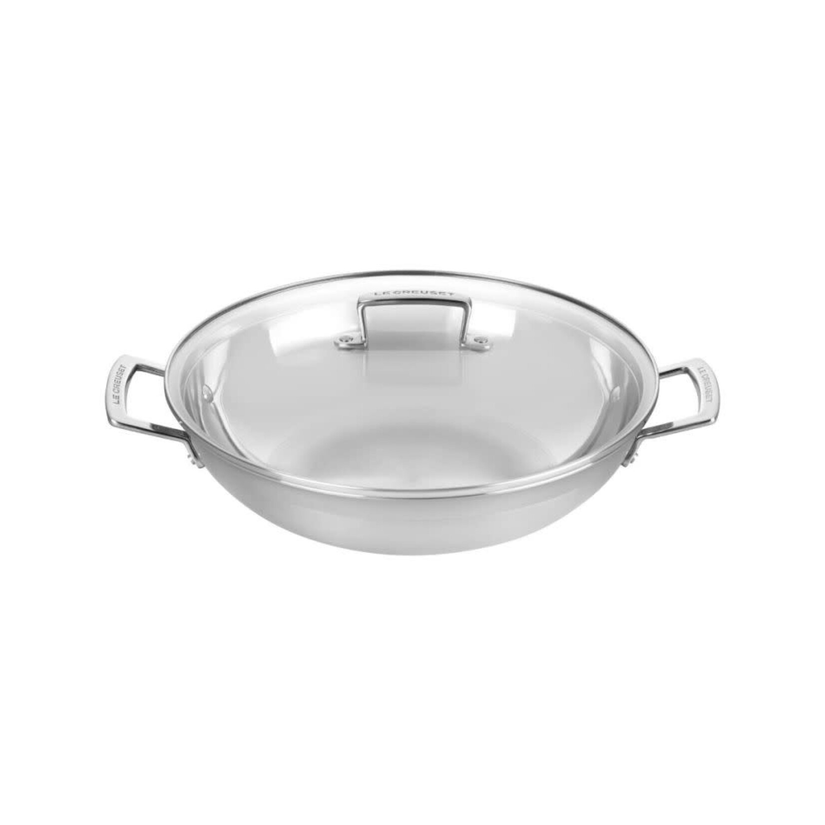 Le Creuset Classic Stainless Steel Wok, 4.5 qt. | Le Creuset