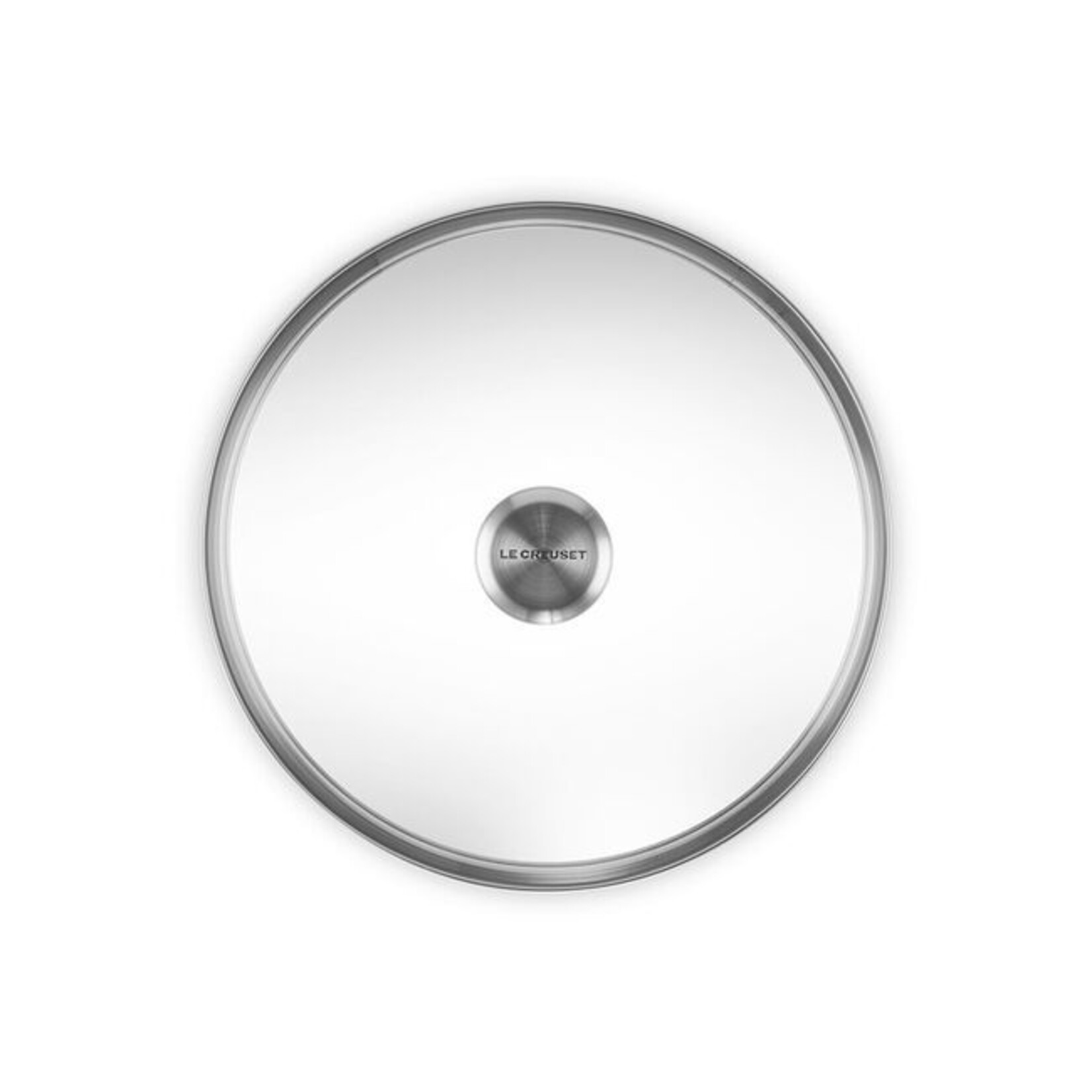 Le Creuset 9 1/2" Glass Lid with Stainless Steel Knob (fits TNS & SS), 9.5" | Le Creuset