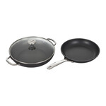 Le Creuset Toughened Nonstick PRO 3 Piece Set (9.5" Fry Pan & 2.5 qt. Braiser w/ Lid) | Le Creuset