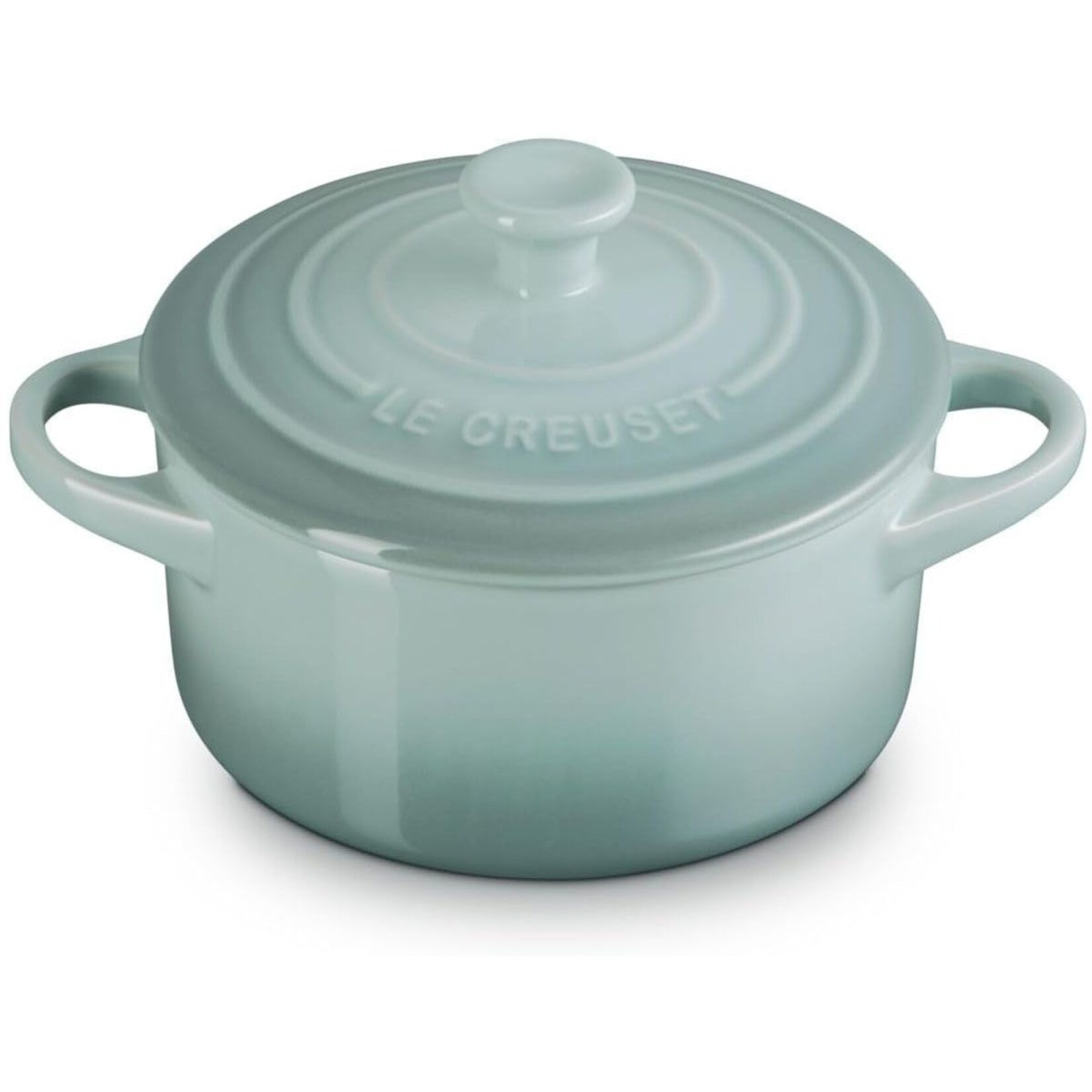 Le Creuset Round Cocotte - Sea Salt, 24 oz. | Le Creuset