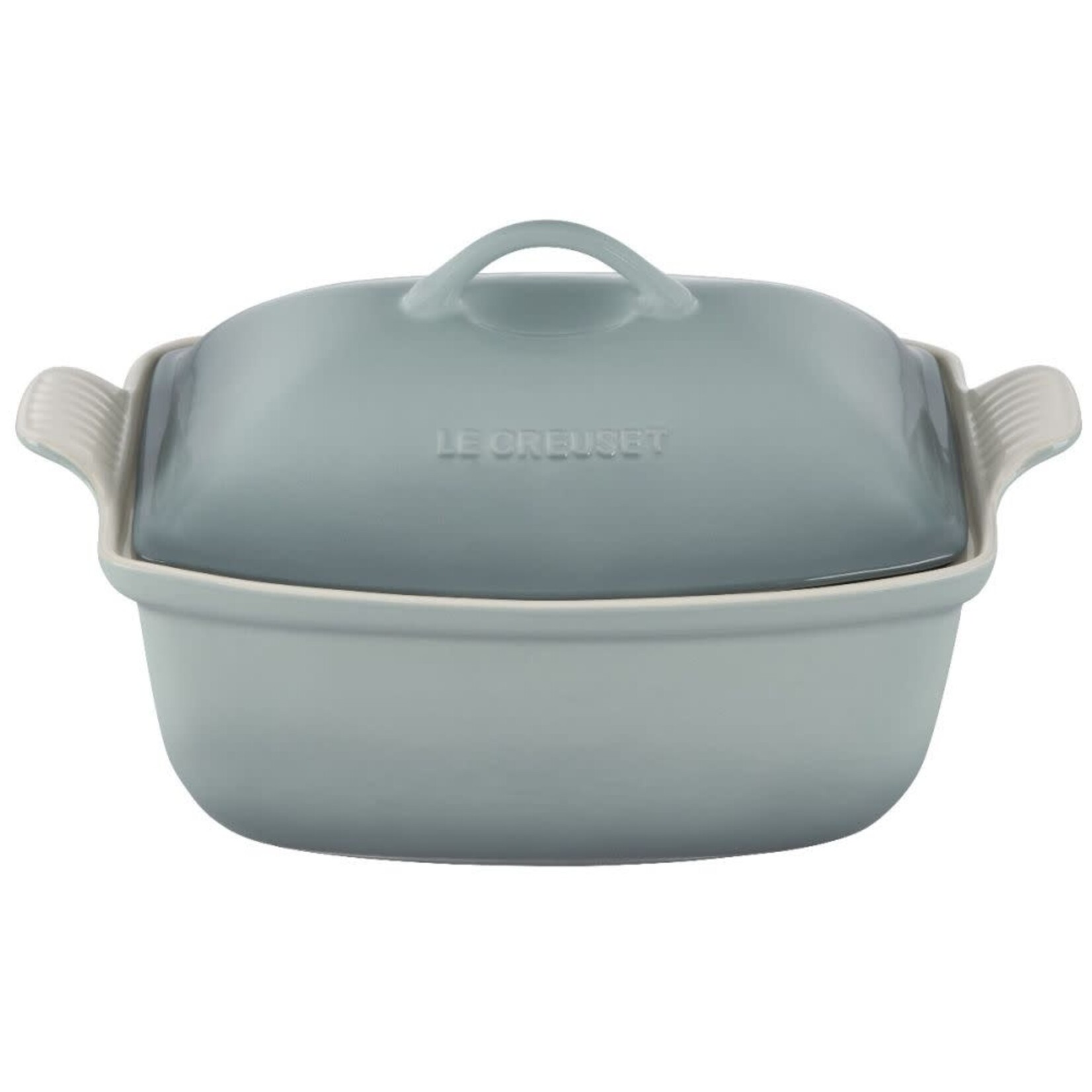 Le Creuset Heritage Deep Covered Rectangular Baker - Sea Salt, 4.5 qt. | Le Creuset