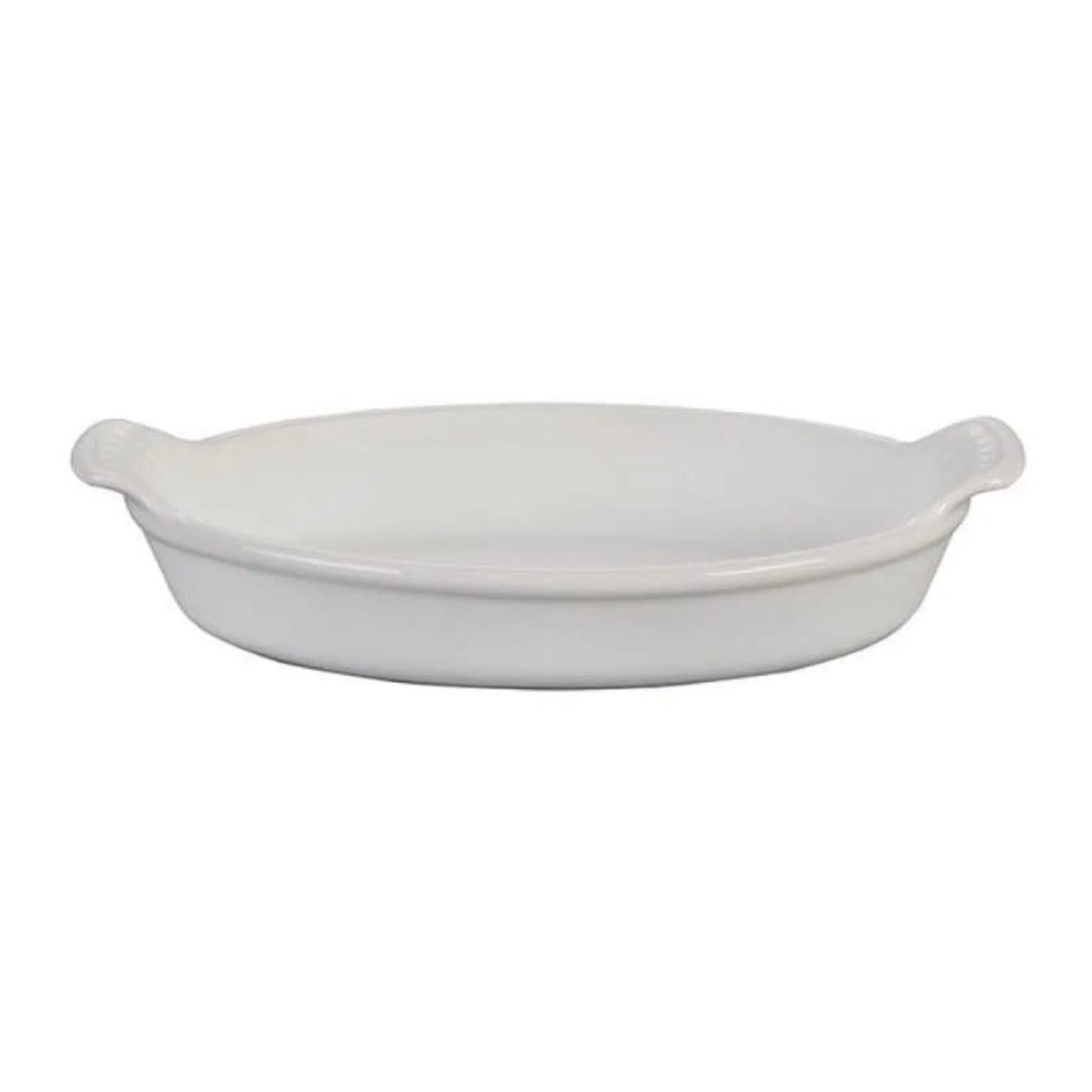 Le Creuset Heritage Oval Au Gratin Dish - White, 6 oz. (6.5") | Le Creuset