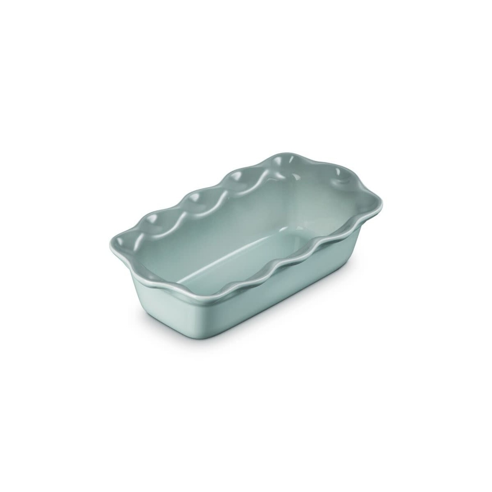 Le Creuset Heritage Fluted Loaf Pan - Sea Salt, 9" | Le Creuset