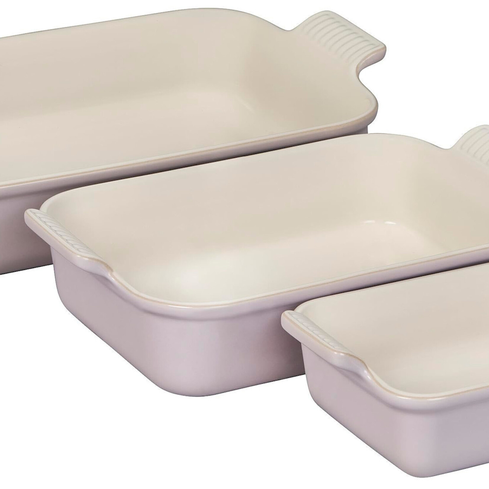 Le Creuset Heritage Set of 3 Rectangular Dishes - Shallot, 1.1 qt., 2.5 qt. & 4 qt. | Le Creuset
