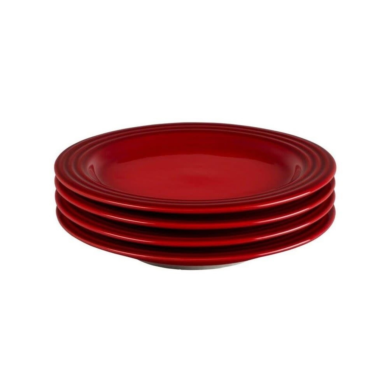 Le Creuset Salad Plates - Cerise 8.5" Set of (4) 8.5" | Le Creuset