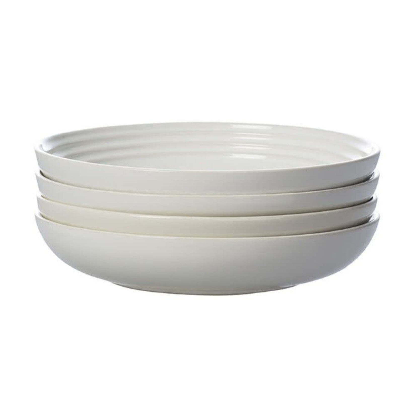 Le Creuset Set of (4) 8.5" Pasta Bowls - White - 8.5" | Le Creuset