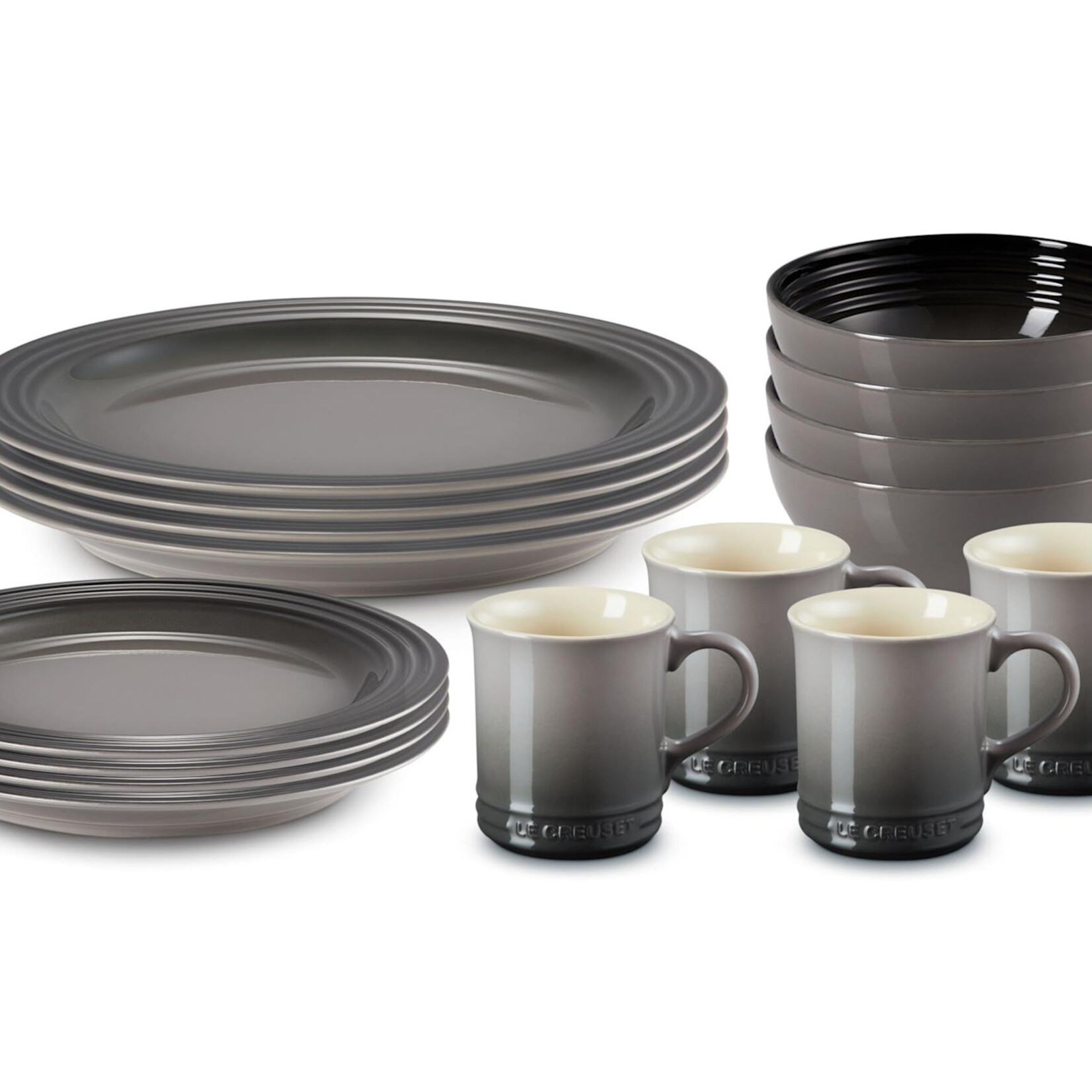 Le Creuset 16PC Dinnerware Set - Oyster | Le Creuset