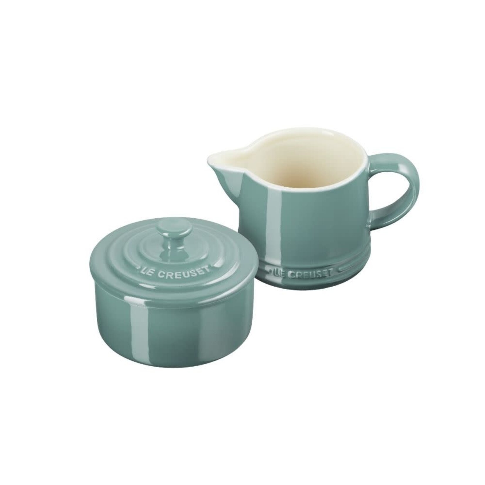 Le Creuset Signature Cream & Sugar Set - Sea Salt | Le Creuset