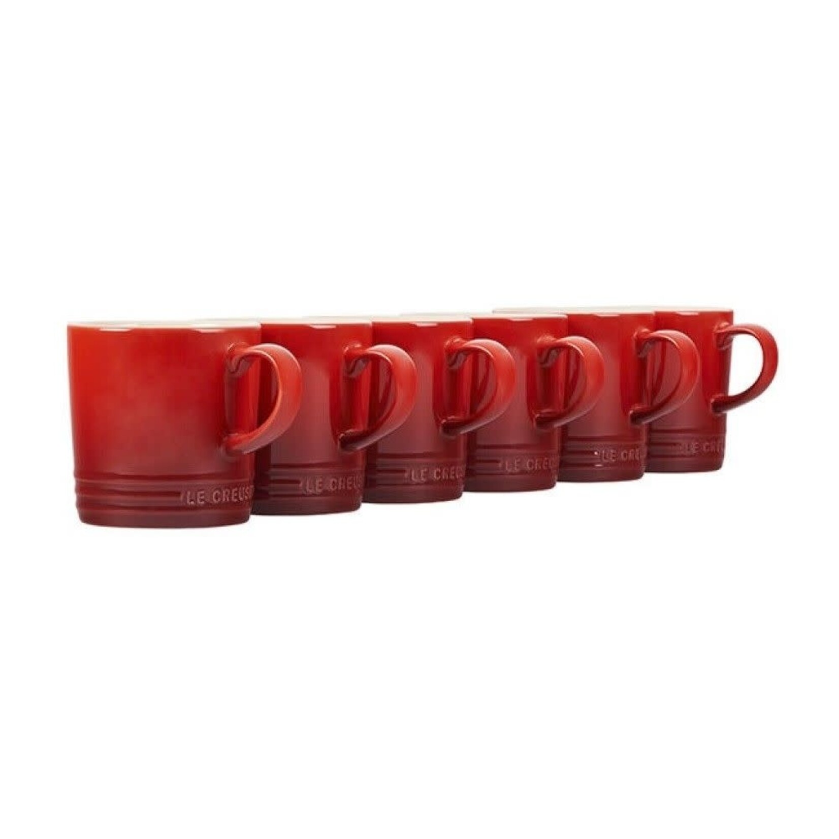 Le Creuset London Mugs (12 oz. each) - Cerise  | Le Creuset