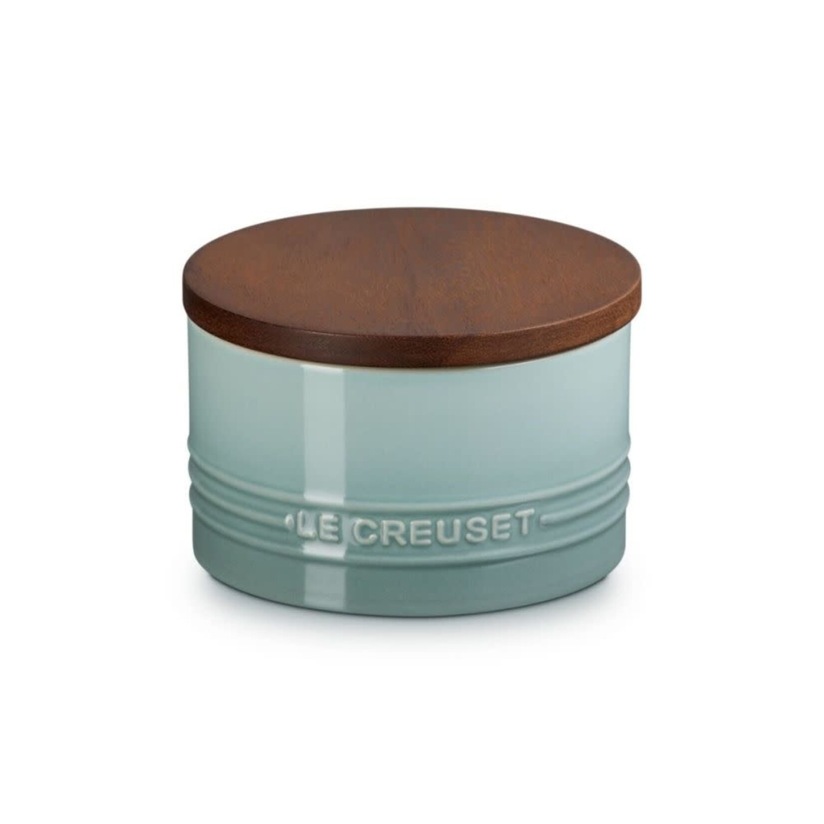 Le Creuset Canister with Wood Lid - Sea Salt, 16 oz. | Le Creuset