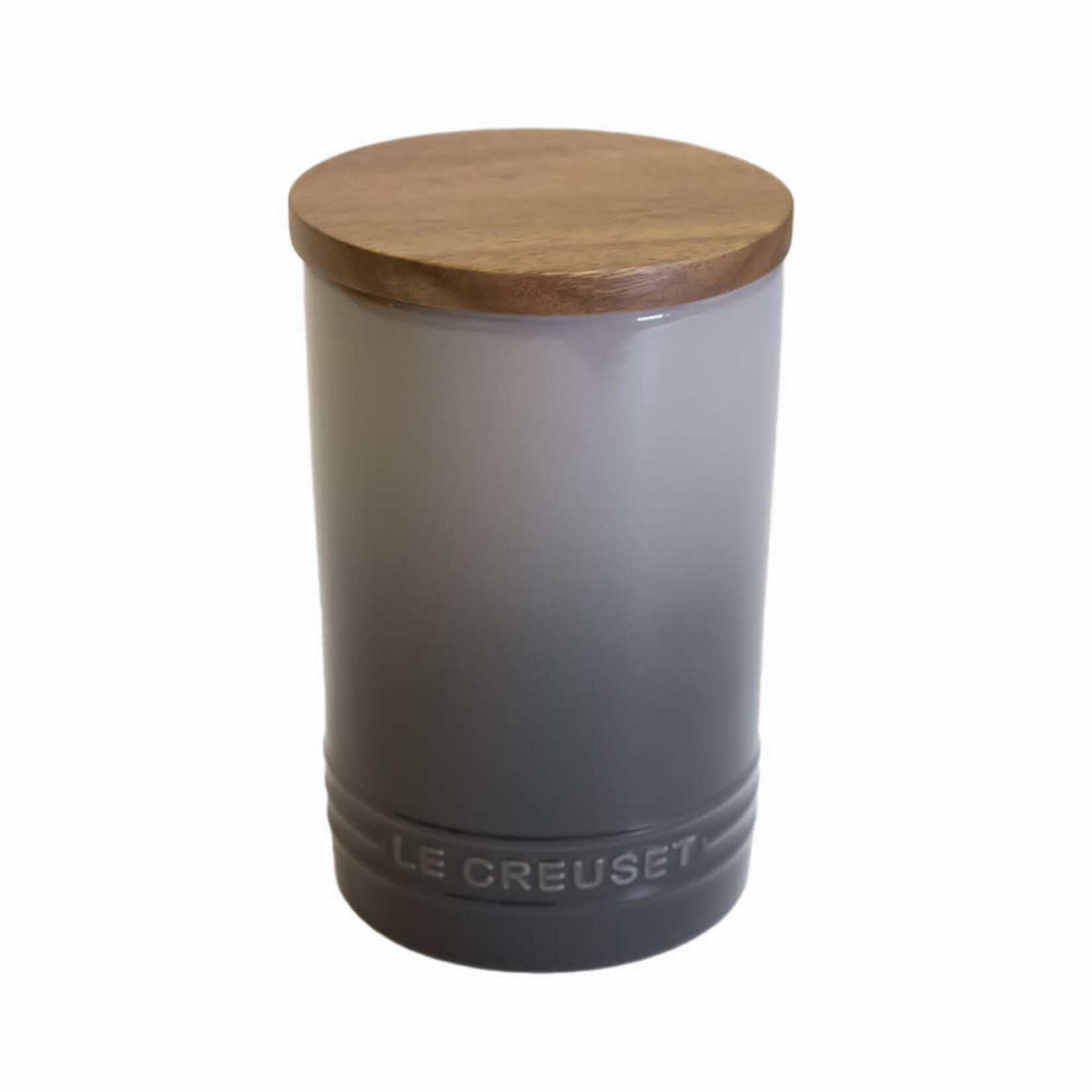 Le Creuset Canister with Wood Lid - Oyster, 26 oz. | Le Creuset