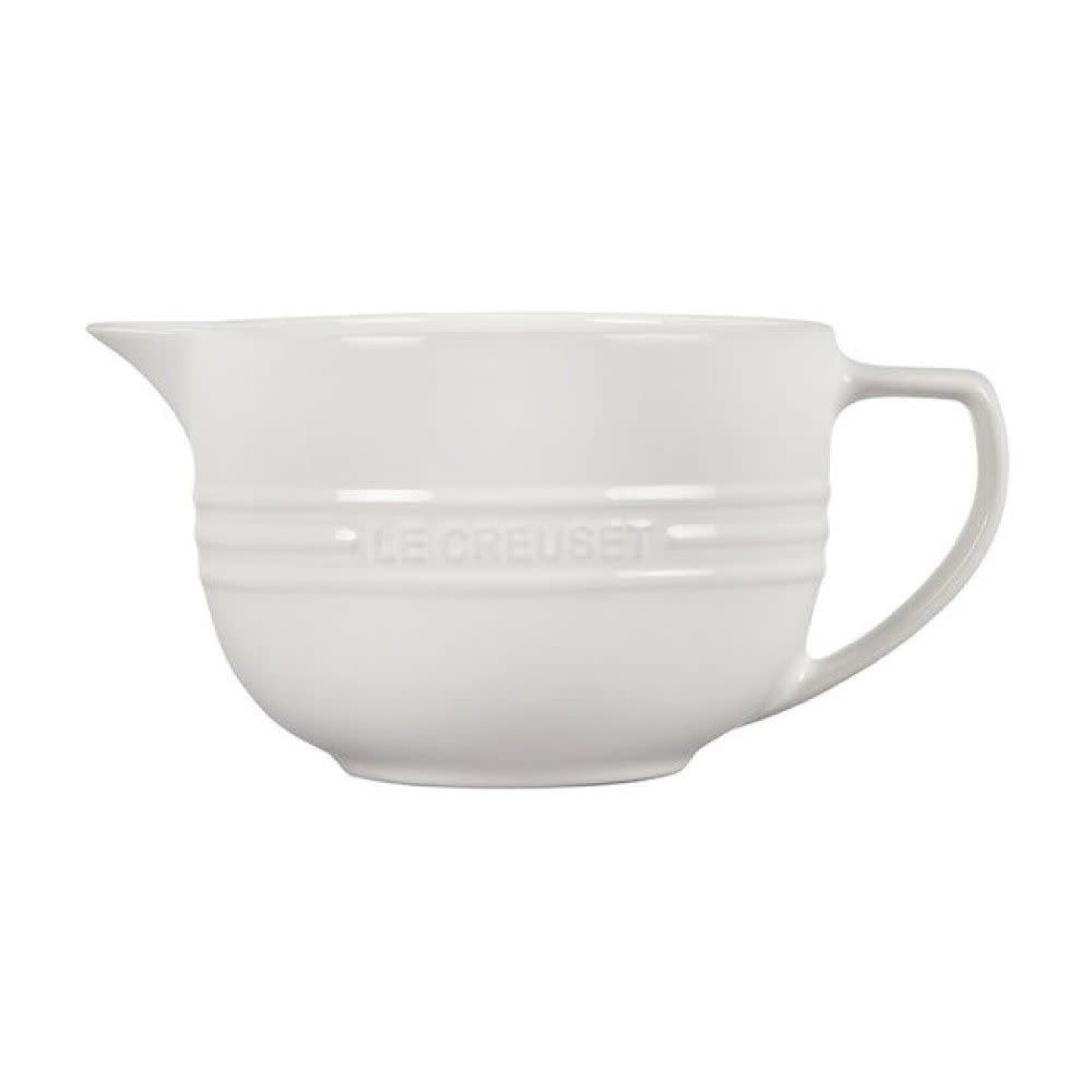Le Creuset Signature Batter Bowl - White, 3.25 qt. | Le Creuset