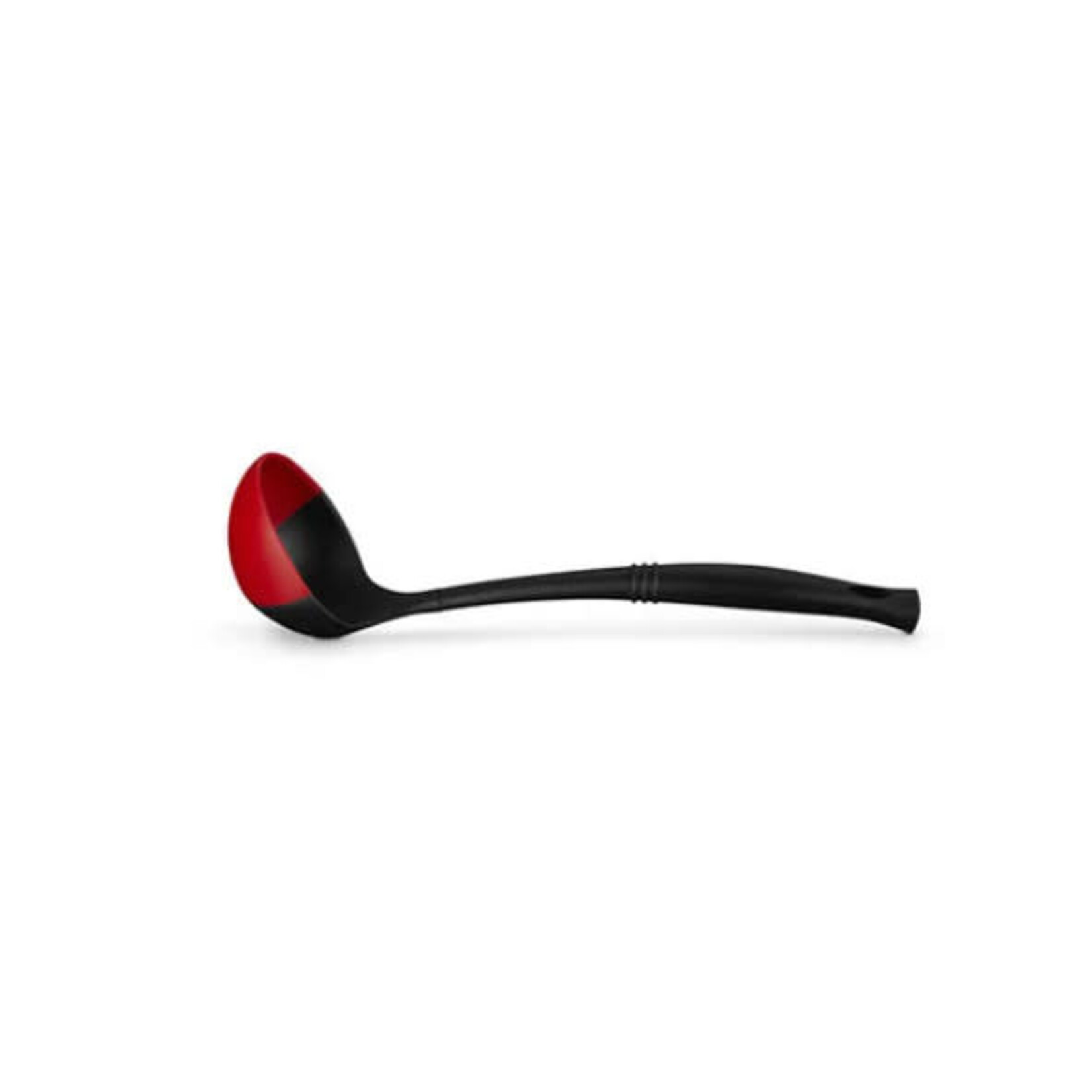 Le Creuset Revolution® Bi-Material Ladle - Cerise, 12" x 3.5" | Le Creuset