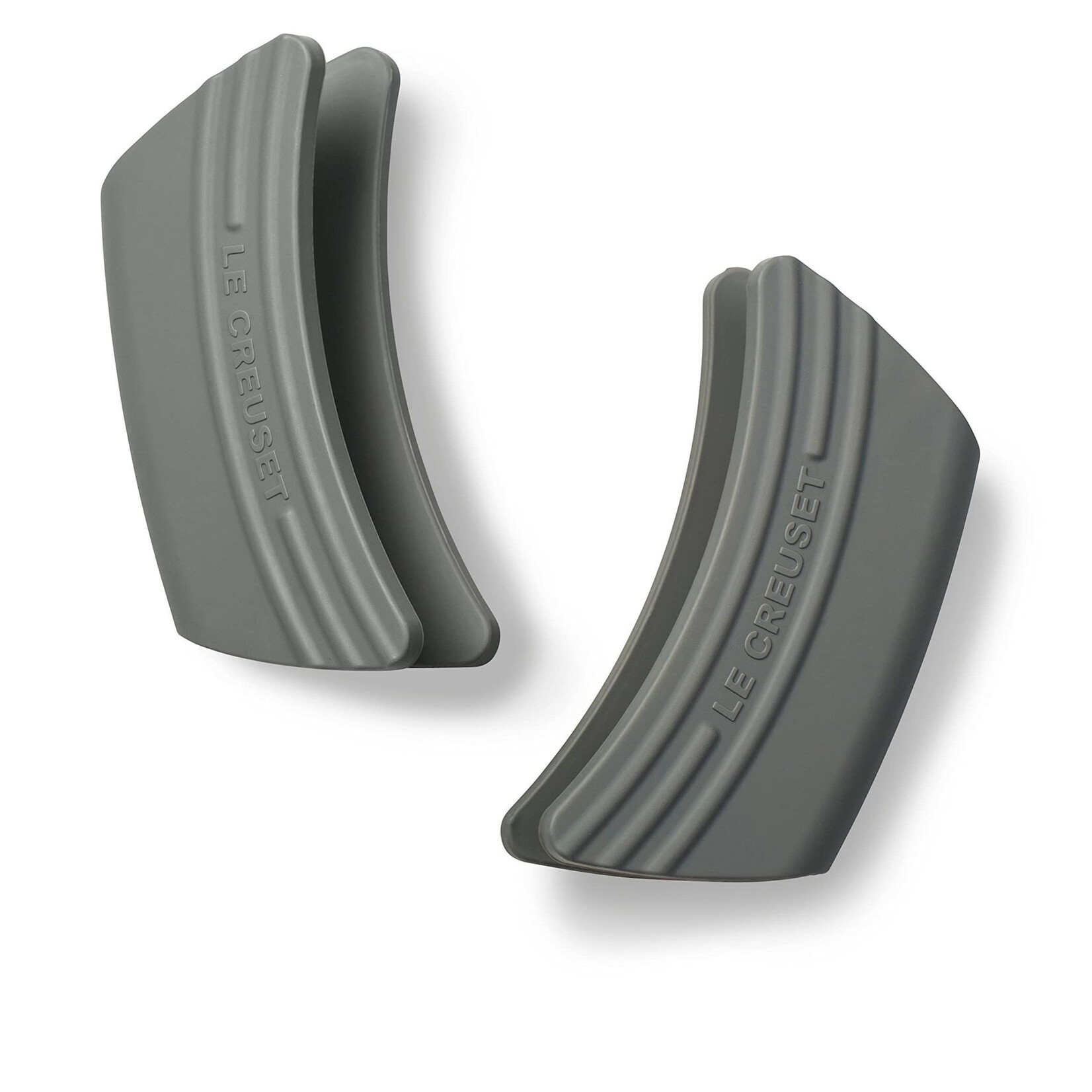 Le Creuset Silicone Pot Grips Set - Black, 5" x 2 1/2" each | Le Creuset