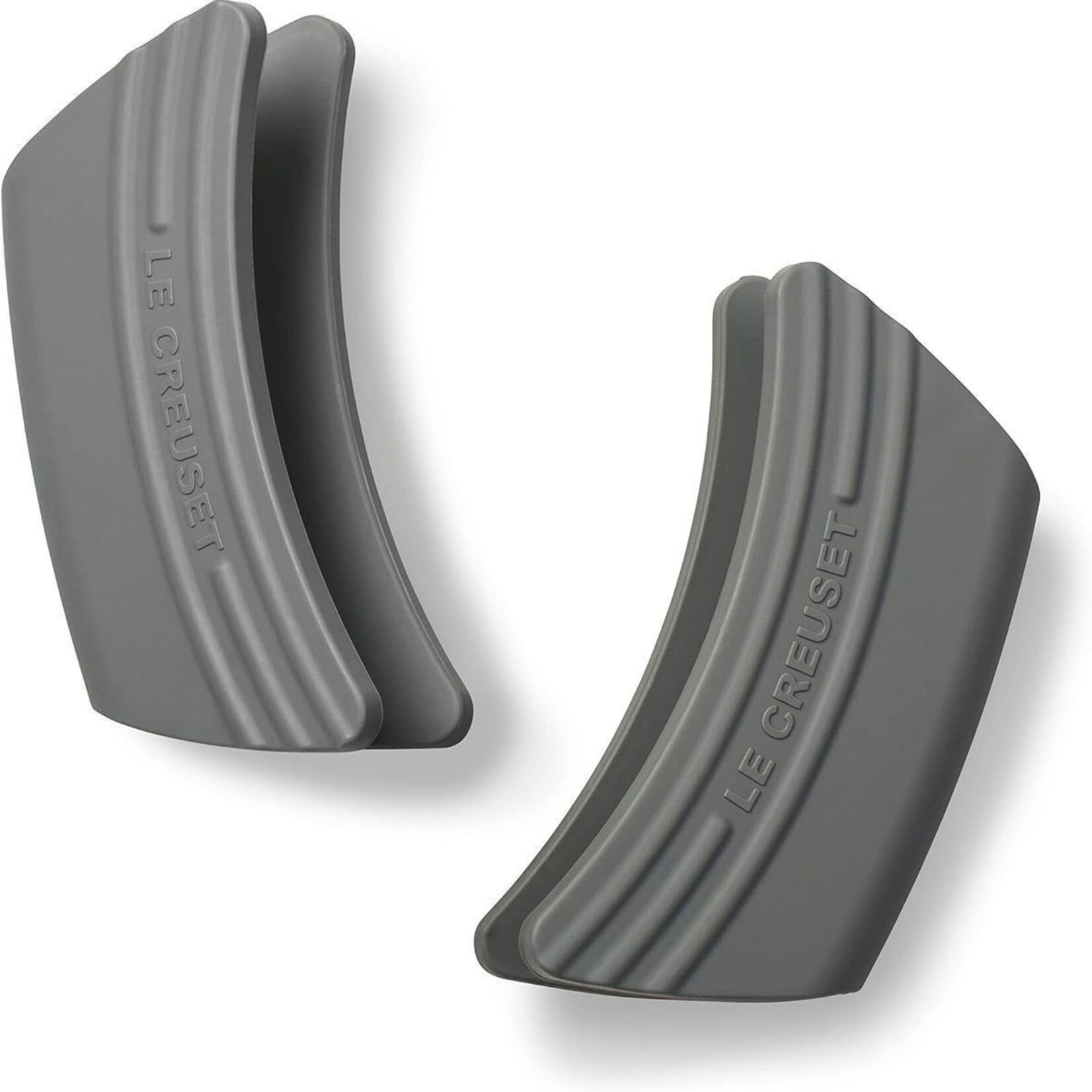 Le Creuset Silicone Pot Grips Set - Oyster, 5" x 2 1/2" each | Le Creuset