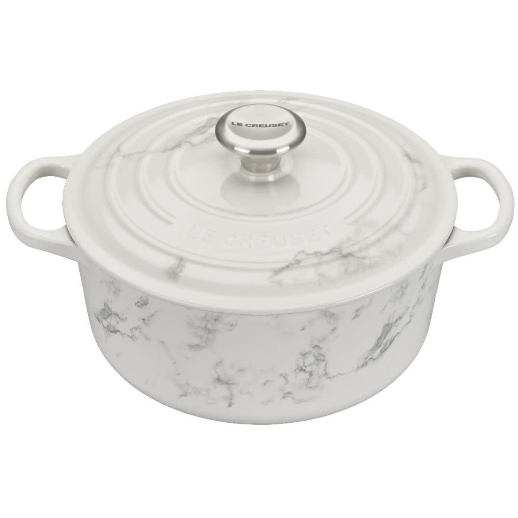 Le Creuset Signature Round Dutch Oven - Marble Applique - 4.5 qt | Le Creuset