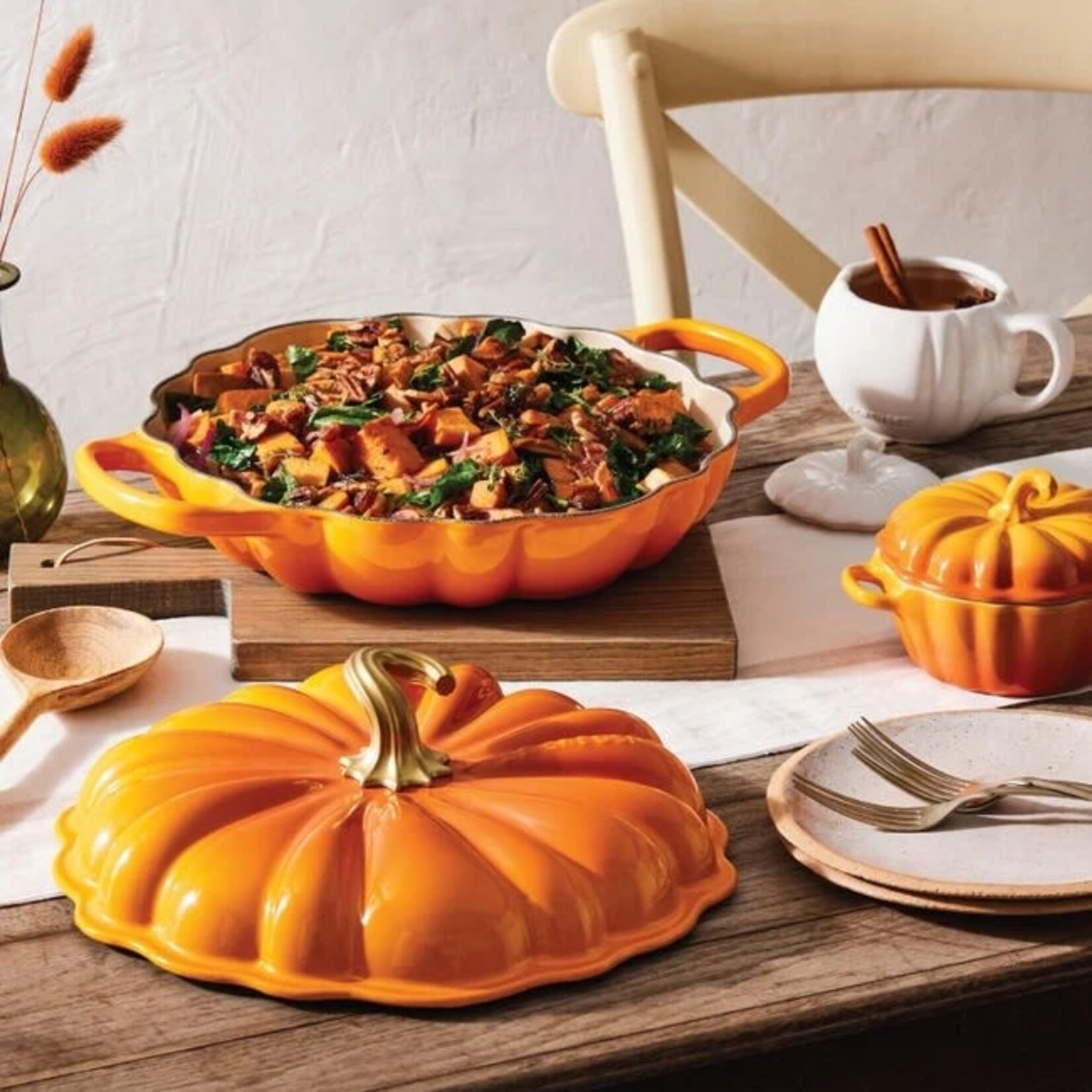Le Creuset Signature Pumpkin Braiser - Licorice, 2.75 qt. | Le Creuset