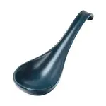 5.9"L Porcelain Soup Spoon Navy