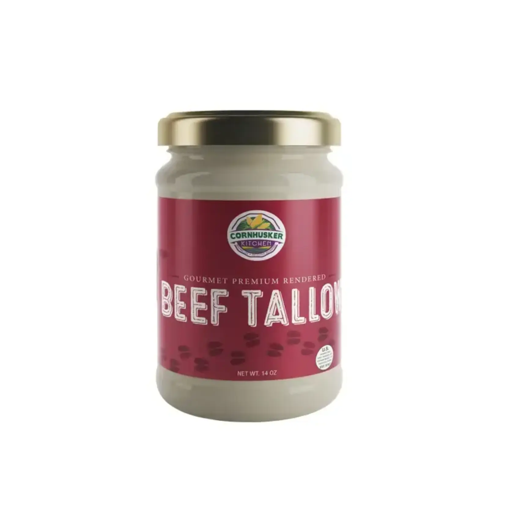 Premium Rendered Beef Tallow, 14 oz