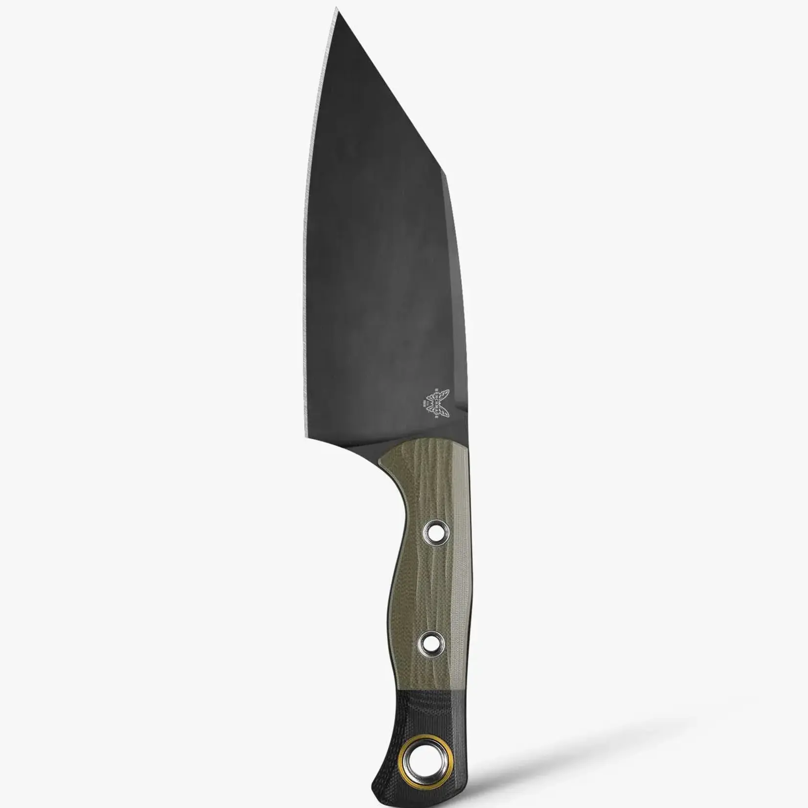 Benchmade Station Knife | OD Green G10 | HANDLE: OD G10 With Black G10 Bolster | Benchmade