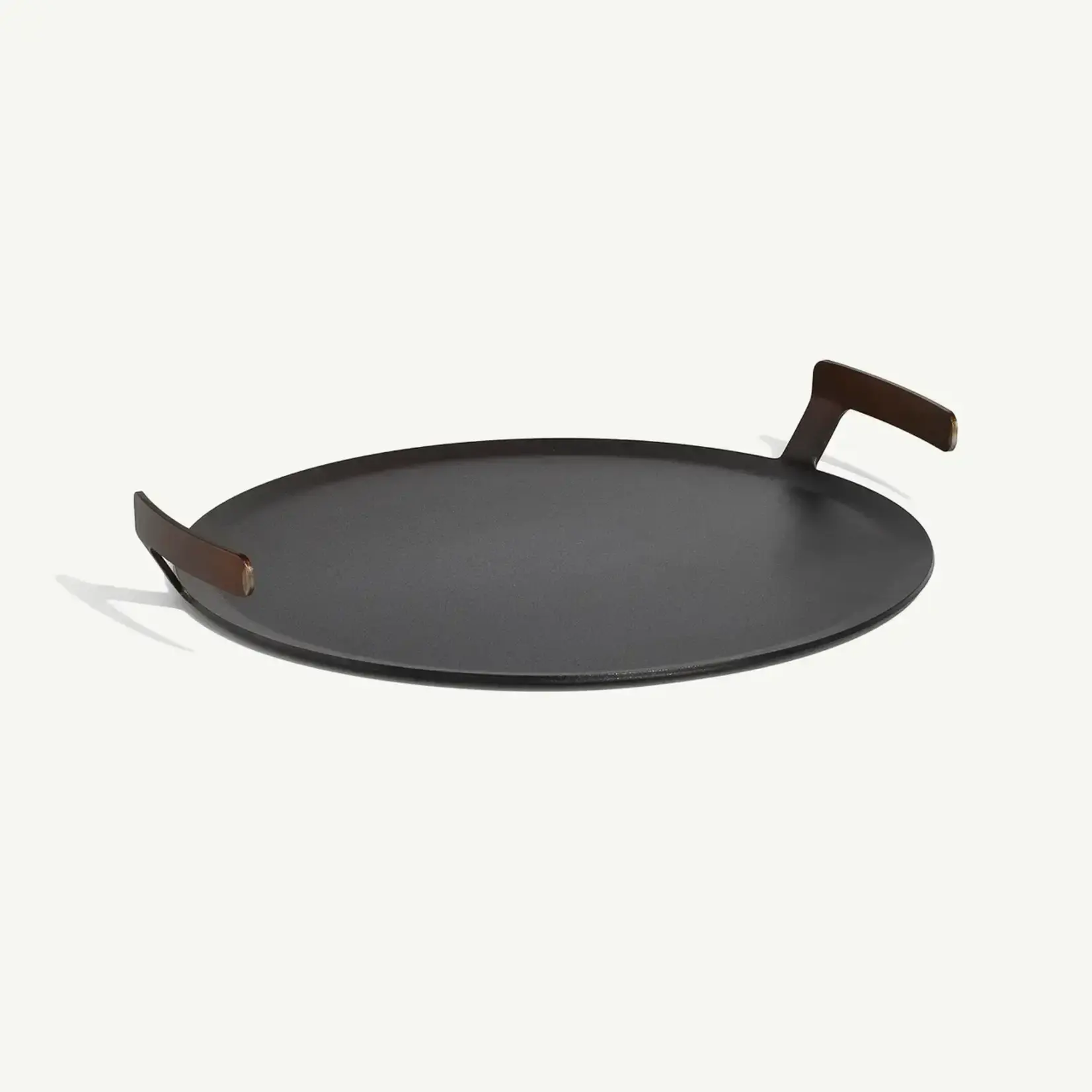 Made In Round Carbon Steel Griddle (Seasoned) | Made In