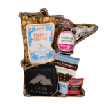 Minnesota Shaped Gift Basket, Lake Superior (12") | Duluth Kitchen Co
