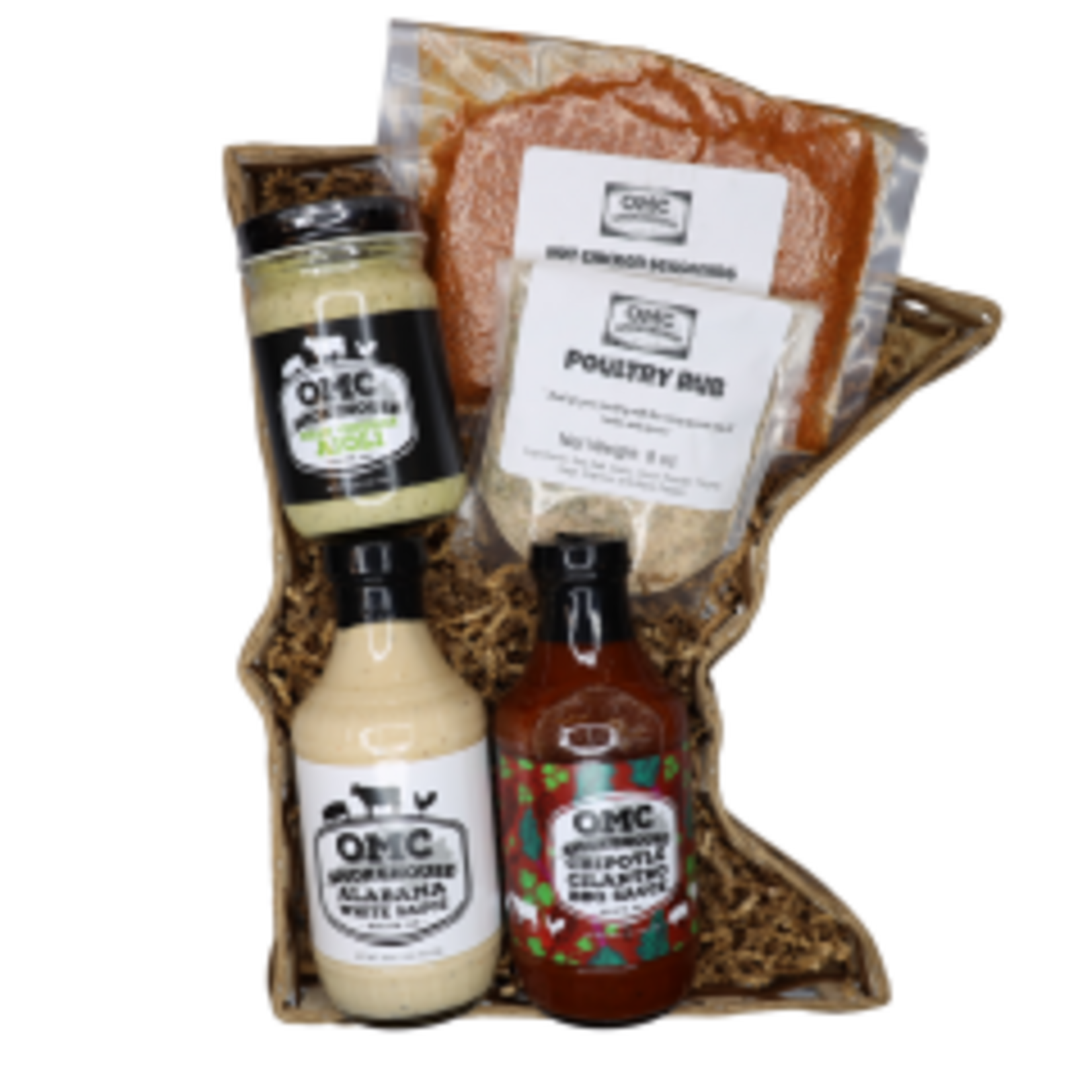 Minnesota Shaped Gift Basket, Oink Moo Cluck (14") | Duluth Kitchen Co