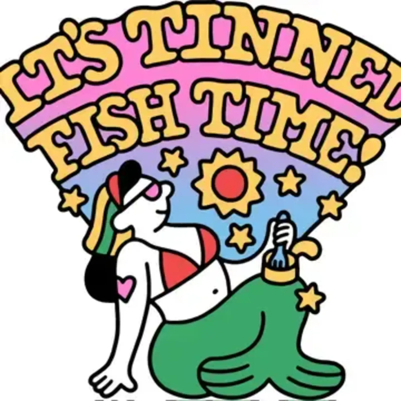 Fishwife Tinned Fish Time Sticker