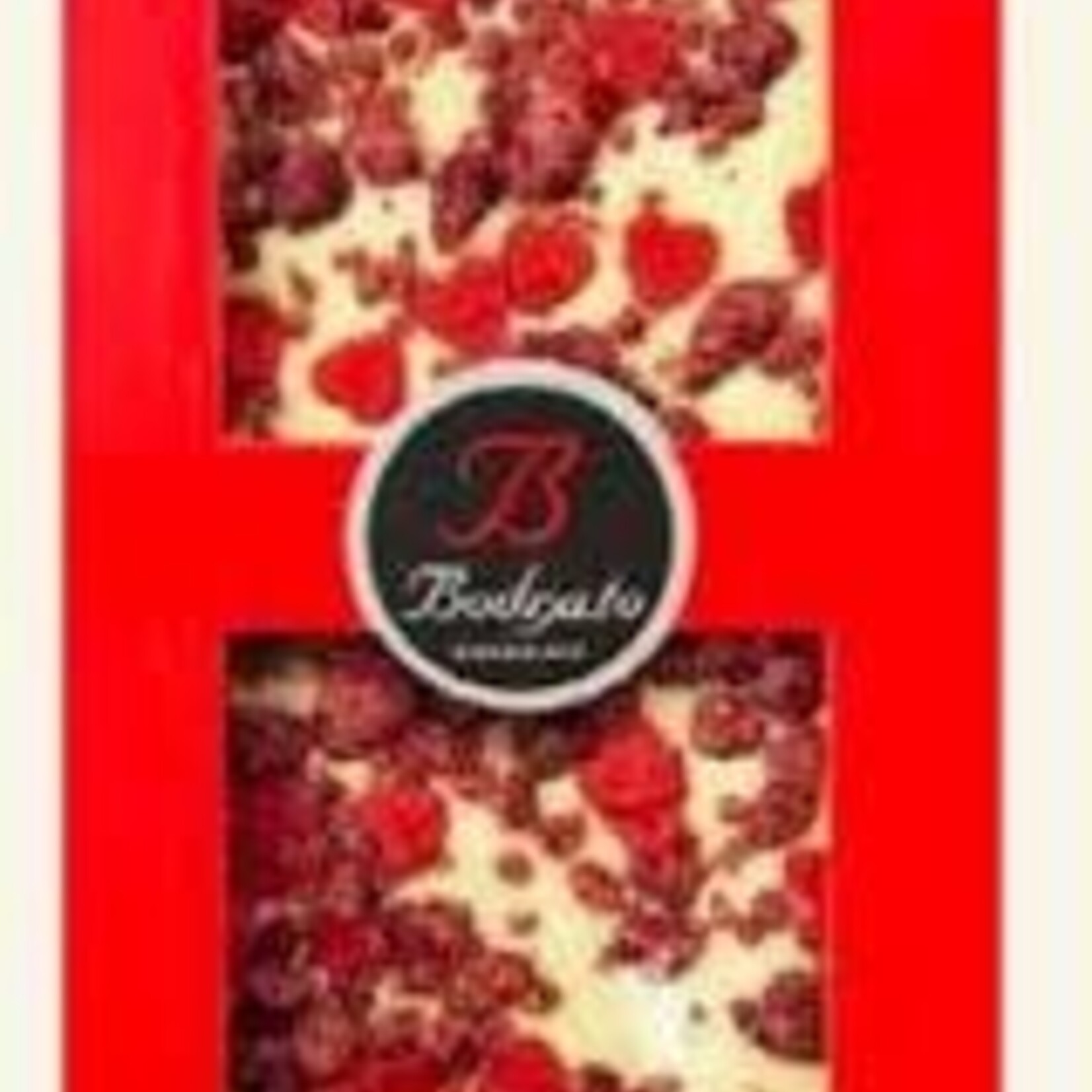 Great Ciao "BODRATO" White & Dark Chocolate Bars with Dried Berries, 7.05 oz - Two Bars