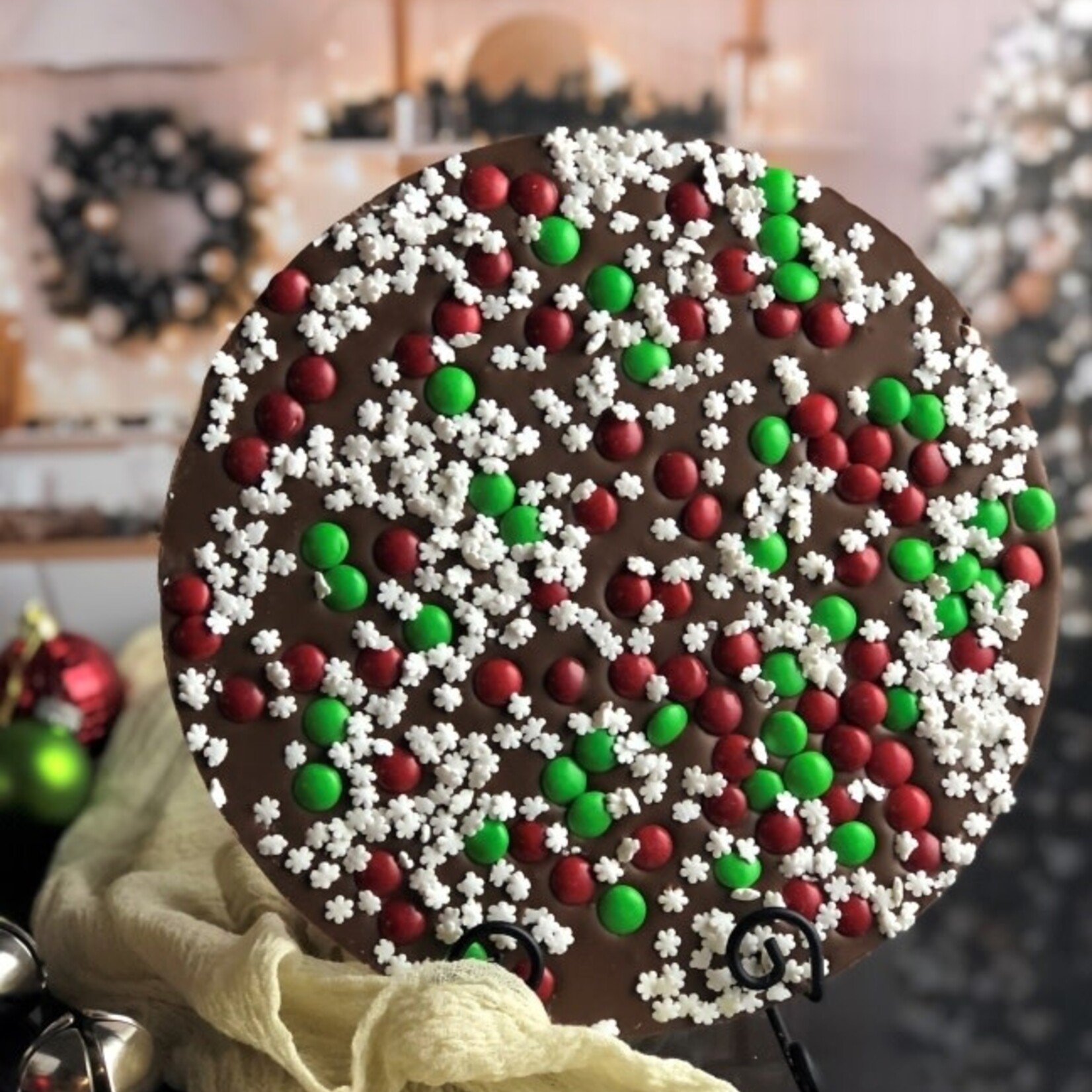 Chocolate Pizza Company Snowflake Chocolate Pizza