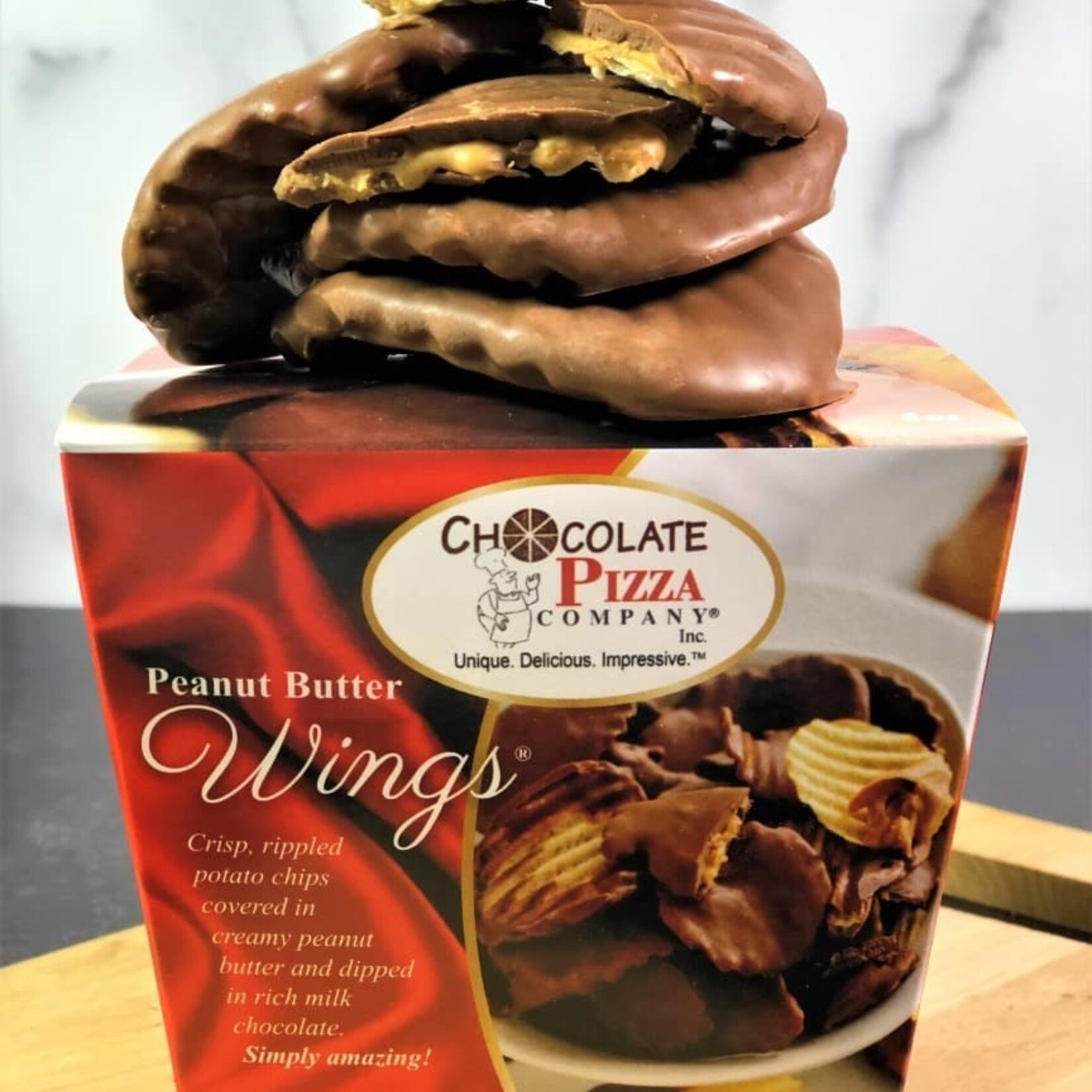 Chocolate Pizza Company Peanut Butter Wings, Milk 8oz