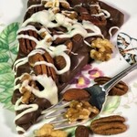 Chocolate Pizza Company Chocolate Pizza Slice w/ Nuts