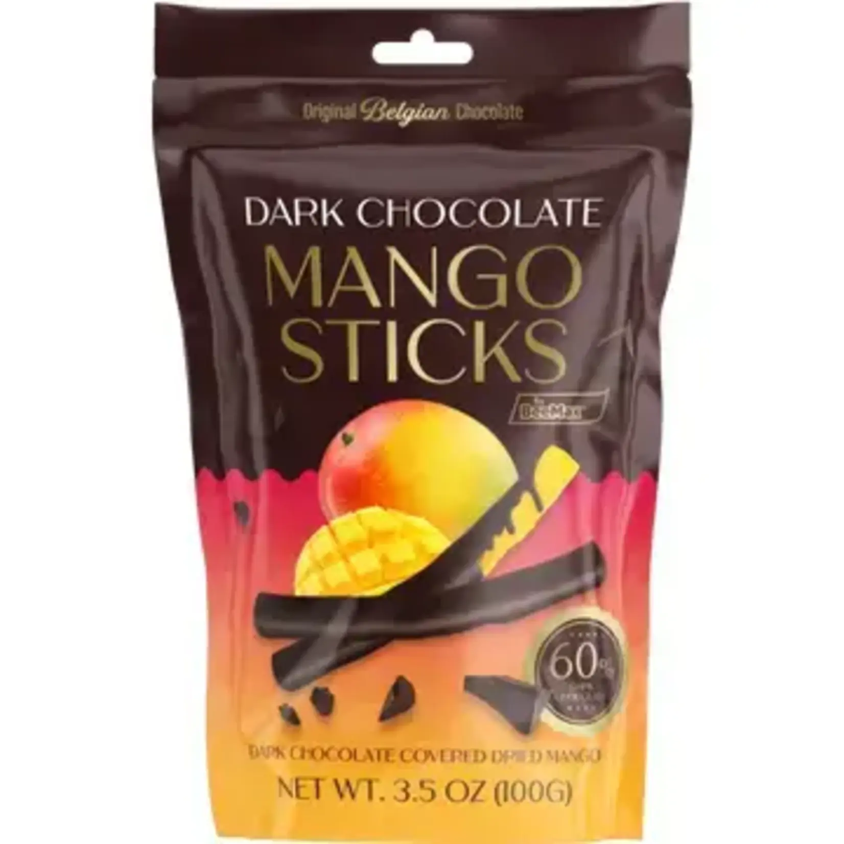Beemax Dark Chocolate Covered Dried Mango Sticks