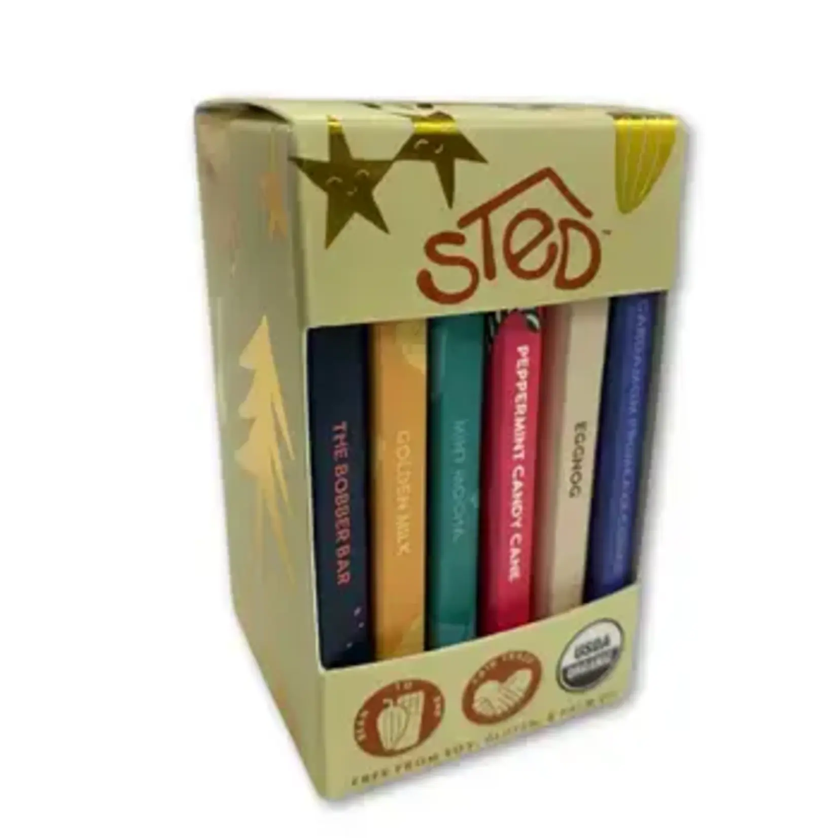 Sted Foods 6 Mini Bars Gift Pack - Winter Seasonal