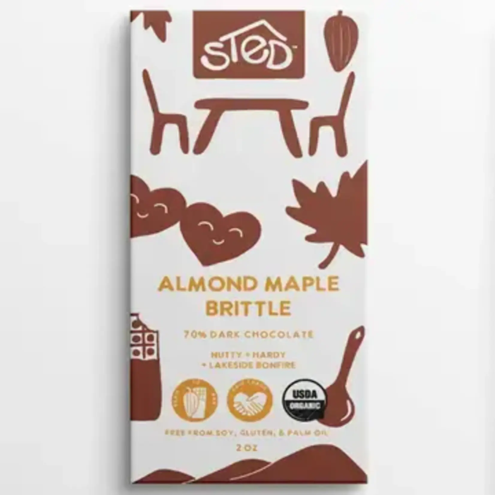 Sted Foods Almond Maple Brittle