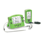 Smoke-Dual Channel Wireless Alarm w/ Remote, Green