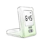 RH SPOT - The Temperature & Humidity Everywhere Thermometer, White